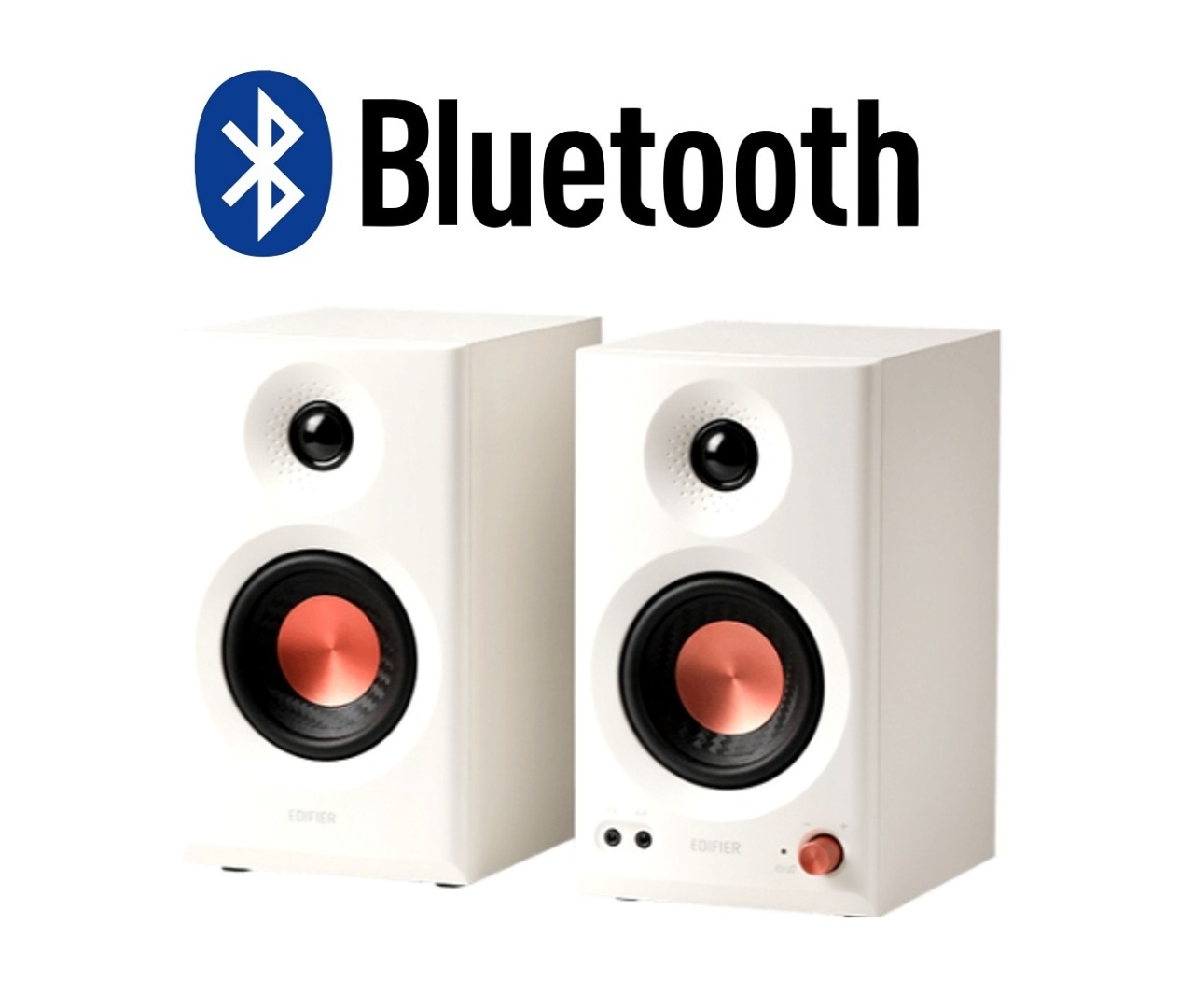 Monitores Edifier MR3 Estudio Bluetooth 36W Blanco - Imagen 2