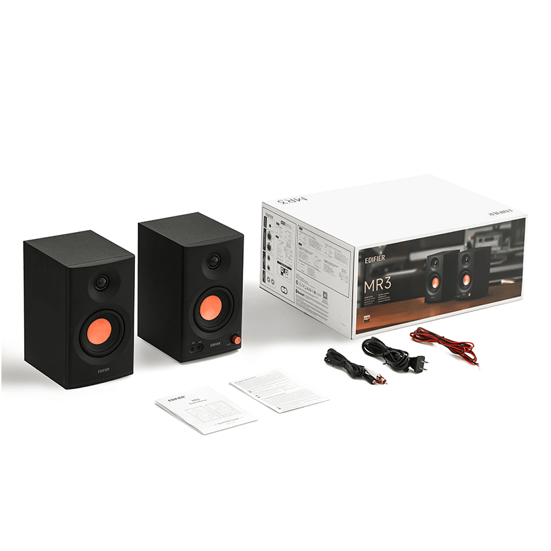 Parlantes Edifier MR3 Estudio Bluetooth 36W Negro - Imagen 2