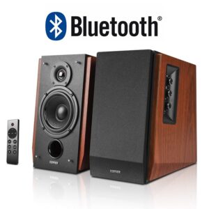 Parlantes Edifier R1700BTs Bluetooth Marrón