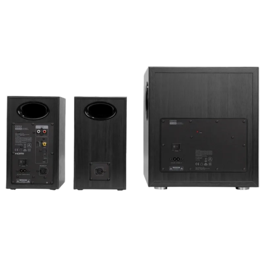 Parlantes Edifier S355DB 2.1 con Subwoofer Negro